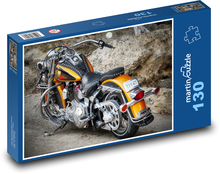 Motocykl - Harley Davidson Puzzle 130 dílků - 28,7 x 20 cm