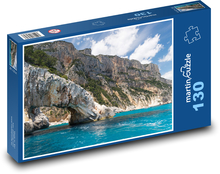 Moře - skály, příroda Puzzle 130 dílků - 28,7 x 20 cm