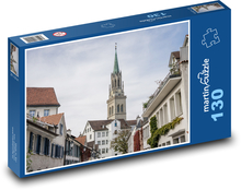 Švajčiarsko - Európa, historické centrum Puzzle 130 dielikov - 28,7 x 20 cm 