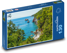 Řecko - Skopelos, moře Puzzle 130 dílků - 28,7 x 20 cm
