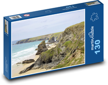 Pláž - pobřeží, ostrov Puzzle 130 dílků - 28,7 x 20 cm