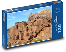 Rocks - coast, nature Puzzle 130 pieces - 28.7 x 20 cm 