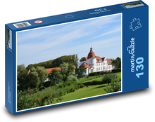 Nordborg - Dánsko, hrad Puzzle 130 dílků - 28,7 x 20 cm