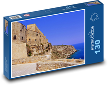 Hrad San Nicola - ostrov, Taliansko Puzzle 130 dielikov - 28,7 x 20 cm 