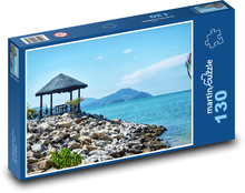 Sea - water, coast Puzzle 130 pieces - 28.7 x 20 cm 