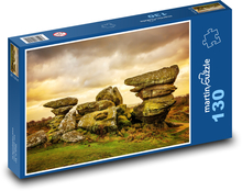 Skály - kameny, příroda Puzzle 130 dílků - 28,7 x 20 cm