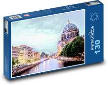 Berlínská katedrála - Berlín, Německo Puzzle 130 dílků - 28,7 x 20 cm