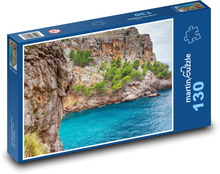 Torrent de Pareis - Mallorca, Španělsko Puzzle 130 dílků - 28,7 x 20 cm