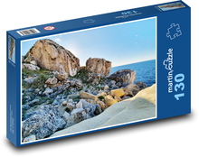 Skaly - Malta, more Puzzle 130 dielikov - 28,7 x 20 cm 