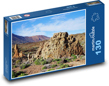 Tenerife - skaly, príroda Puzzle 130 dielikov - 28,7 x 20 cm