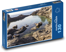 See - Felsen, Küste Puzzle 130 Teile - 28,7x20 cm