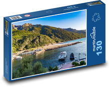 Woda - wybrzeże, przyroda Puzzle 130 elementów - 28,7x20 cm