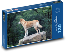 Dingo - divoký pes, Austrálie Puzzle 130 dílků - 28,7 x 20 cm