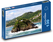San Sebastian - Spanien, Meer Puzzle 130 Teile - 28,7x20 cm