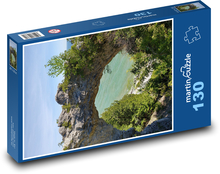 Skala - oblúk, more Puzzle 130 dielikov - 28,7 x 20 cm