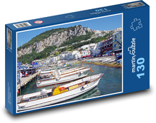 Italien - Capri, Hafen Puzzle 130 Teile - 28,7x20 cm