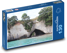 Rock - Neuseeland, Meer Puzzle 130 Teile - 28,7x20 cm