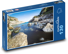 Perzský záliv - pláž, more Puzzle 130 dielikov - 28,7 x 20 cm 