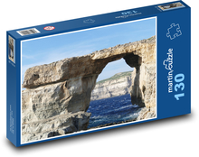 Malta - Gozo, Moře Puzzle 130 dílků - 28,7 x 20 cm