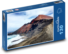 Wulkan - Lanzarote, Hiszpania Puzzle 130 elementów - 28,7x20 cm