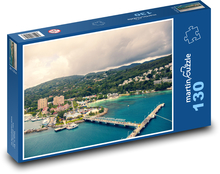 Jamaica - Ocho Rios, sea Puzzle 130 pieces - 28.7 x 20 cm 