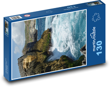 Indonezja - wyspa, ocean Puzzle 130 elementów - 28,7x20 cm