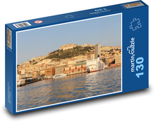 Mittelmeer,  stadt Puzzle 130 Teile - 28,7x20 cm