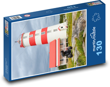 Maják - more, rieka Puzzle 130 dielikov - 28,7 x 20 cm 