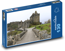 Hrad - Eilean Donan, Velká Británie Puzzle 130 dílků - 28,7 x 20 cm