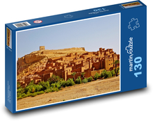 Marokko - Festung, Afrika Puzzle 130 Teile - 28,7x20 cm