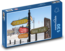 Portugal - Lisbon, Europe Puzzle 130 pieces - 28.7 x 20 cm 