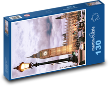 Big Ben - Londýn, Anglie Puzzle 130 dílků - 28,7 x 20 cm