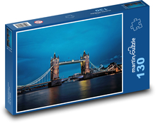 Tower Bridge - England, Brücke Puzzle 130 Teile - 28,7x20 cm