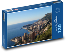 Monte Carlo - Monaco-Stadt Puzzle 130 Teile - 28,7x20 cm
