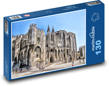 Avignon - papežský palác, Francie Puzzle 130 dílků - 28,7 x 20 cm