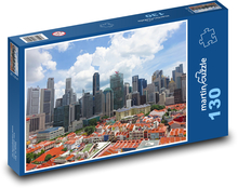 Singapore - Chinatown, city Puzzle 130 pieces - 28.7 x 20 cm 