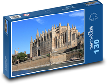 Malorka - katerdála, Palma Puzzle 130 dílků - 28,7 x 20 cm