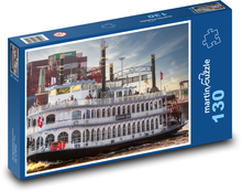 Loď - Hamburg, Nemecko Puzzle 130 dielikov - 28,7 x 20 cm 