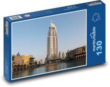 Dubaj - obchodný dom, mesto.jpg Puzzle 130 dielikov - 28,7 x 20 cm 