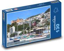 Wellington - Nový Zéland, lode Puzzle 130 dielikov - 28,7 x 20 cm 