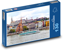 Budapešť - Maďarsko, mesto Puzzle 130 dielikov - 28,7 x 20 cm