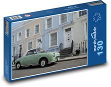 Elegantné auto - Notting Hill, Anglicko Puzzle 130 dielikov - 28,7 x 20 cm 