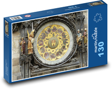 Prag - Astronomische Uhr, historisches Zentrum Puzzle 130 Teile - 28,7x20 cm