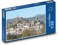 Le Puy-en-Velay - Francja, miasto Puzzle 130 elementów - 28,7x20 cm