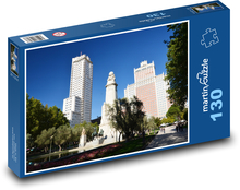 Madryt - Hiszpania, park Puzzle 130 elementów - 28,7x20 cm
