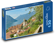Komské jezero - Itálie, Sala Comacina Puzzle 130 - 28,7x20 cm