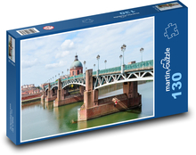 Most - Toulouse, Francúzsko Puzzle 130 dielikov - 28,7 x 20 cm