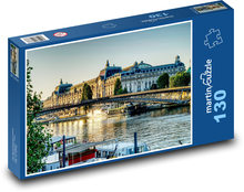 Paříž - most, Francie Puzzle 130 - 28,7x20 cm