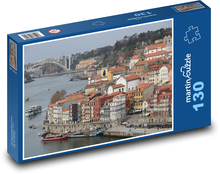 Portugalsko - Porto, rieka Puzzle 130 dielikov - 28,7 x 20 cm 