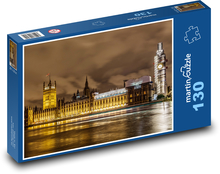 Anglia - Londyn, pałac Puzzle 130 elementów - 28,7x20 cm